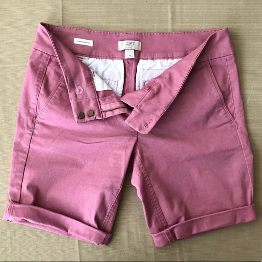 Loft Petite Bermuda Shorts